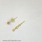 Quartz Hand 45 / 35mm Gold Fancy - Suit Hermle UTS ONLY