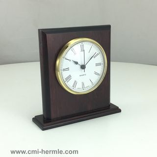 Premier - Table Clock Qtz - Gold