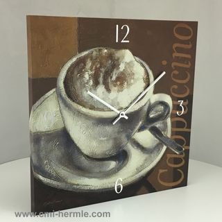 Coffee Time - Wall Clock 40cm Sq