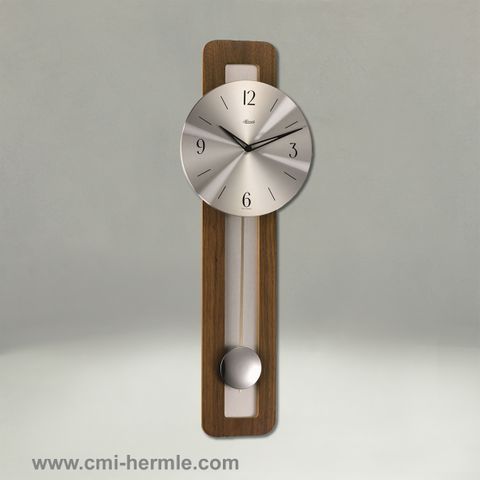 Modern - Walnut Wall Clock Quartz