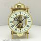 Bonn - Wrought Iron Table Clock in Gold