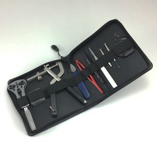 Battery Change & Braclet Sizing Kit - Leather Case