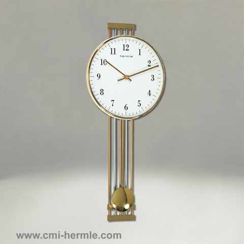 Brass - Brass Wall Clock Qtz