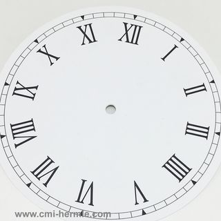 White Card Dial 270mm Roman