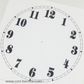 White Card Dial 270mm Arabic