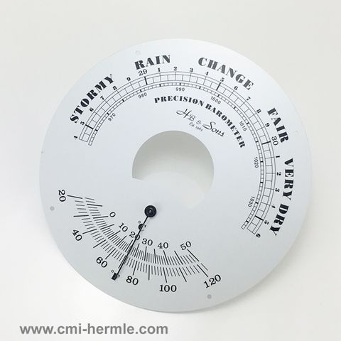 Ships Case HB & Sons Baro-Therm Dial