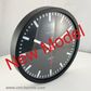 Grand Central - Wall Clock 30cm in BLACK