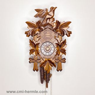 Maple Leaf Cuckoo Clock Mechanical 1 Day-23cm by ENGSTLER