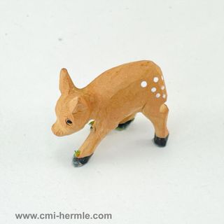 Cuckoo -Animals -Baby Deer 30mm -Carved Wood