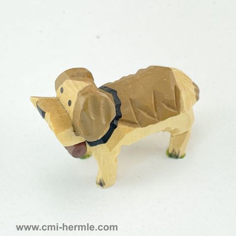 Cuckoo -Animals -St Bernard Dog 40mm -Carved Wood