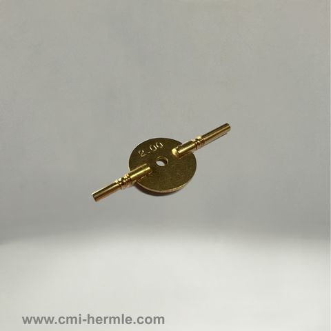 Double Ended Key 2.00 x 1.75mm Square