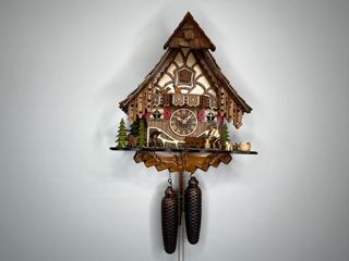 Chalet Cuckoo Clock Mechanical 8 Day-23.5cm by ENGSTLER