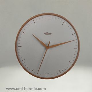 Large Wall Clock Copper/White -Copper Marker 40cm