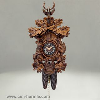Hunter Cuckoo Clock Mechanical 8 Day-28cm by ENGSTLER