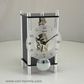 Keri - Skeleton Table Clock in Black