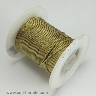 Bronze 1.2mm Cable-30m -Sold per Metre