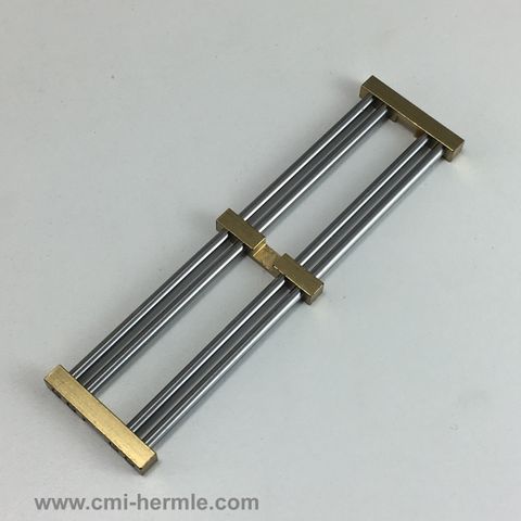 Pendulum Grid 95mm Brass & S/Steel