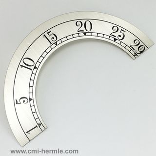 6 3//16/" or 157 mm Round Convex Clock Repair Glass