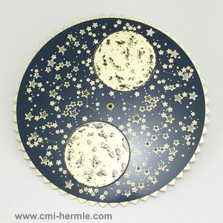 Moon Wheel 168mm Diameter Punched Stars