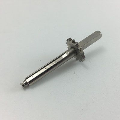 Key Winding Arbor 54mm Long x 4mm Square suits 33.1mm handshafts