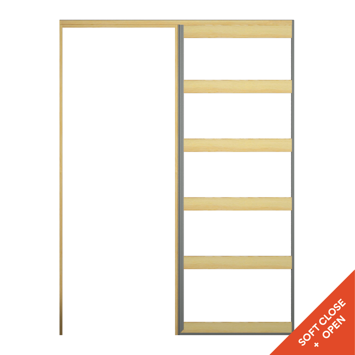 2400 x 660 90mm Stud Single Grooved Pine ULTRA Cavity