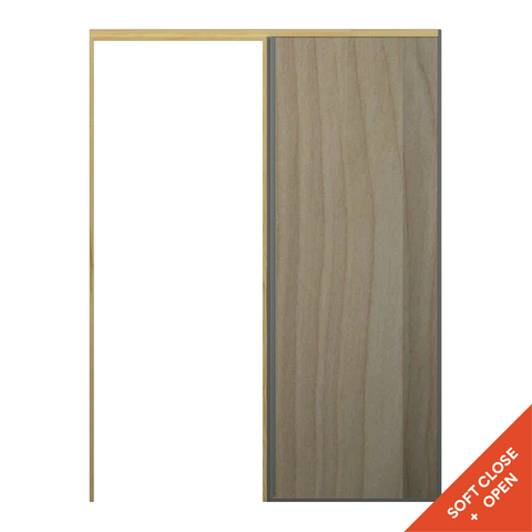 PLY Two Sides 2400 x 610 90mm Stud Single Grooved Pine ULTRA Cavity