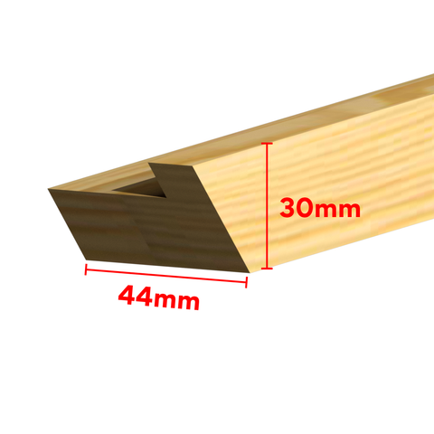 44 x 30 Grooved Pine Jamb Per Metre