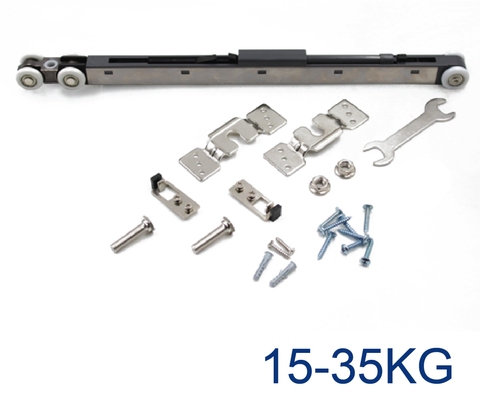 Ultra Mechanism Wheel Pack & Soft Close 75mm 15-35 kgs