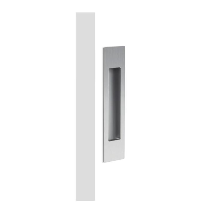 Mardeco M-Series 8002/190 Flush Pull - Brushed Satin Chrome