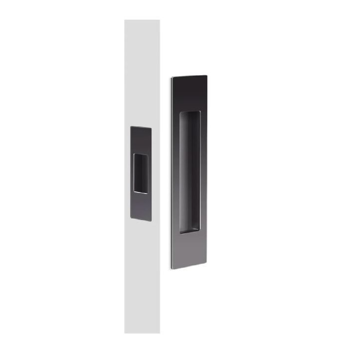 Mardeco M-Series 8008/Set Flush Pull Set - Matt Black