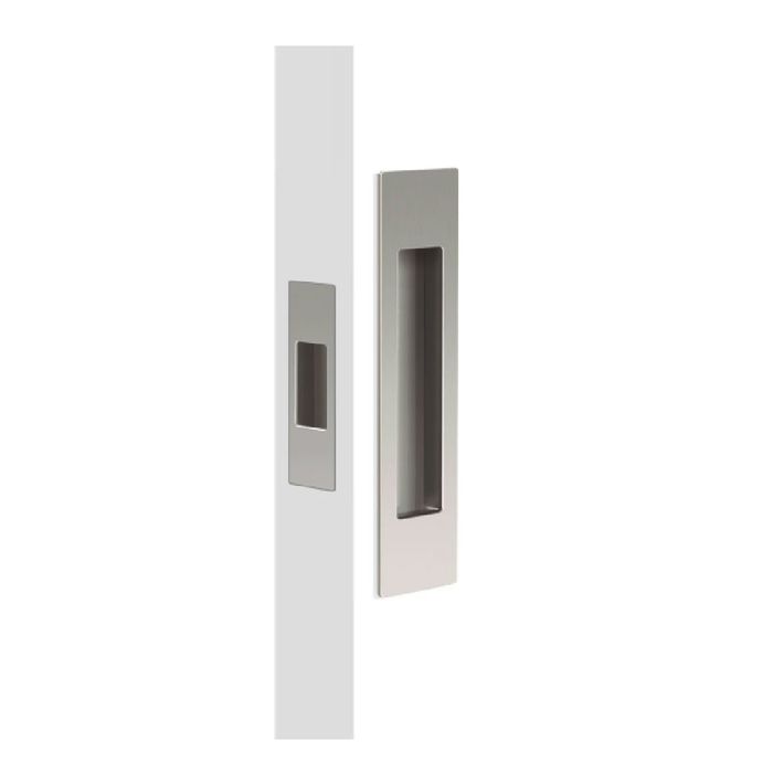 Mardeco M-Series 8008/Set Flush Pull Set - Brushed Nickel