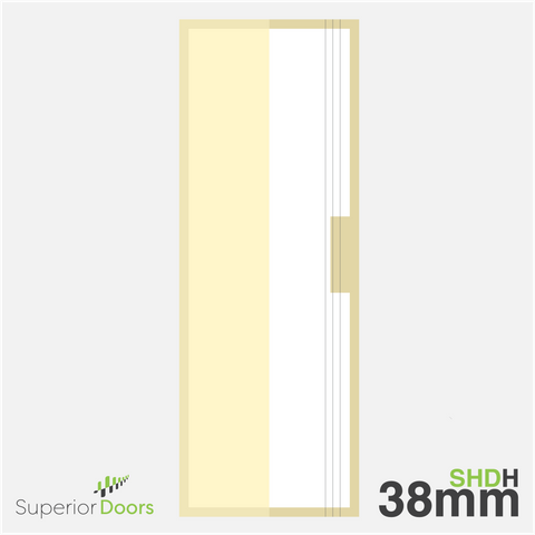 Superior 1980mm x 610mm x 38mm HEADLAND Hollowcore Door