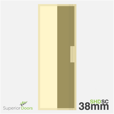 Superior 1980mm x 710mm x 38mm HEADLAND SOLID CORE MR Door