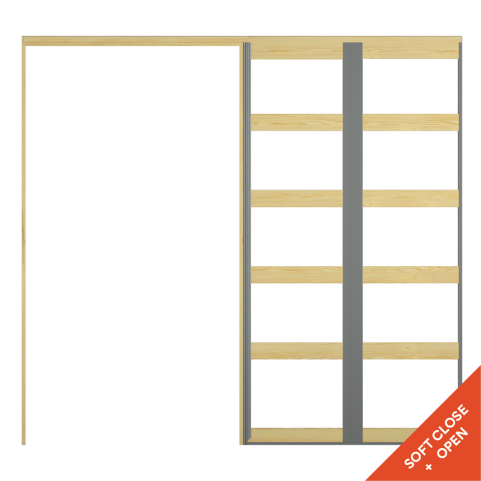 1980 x 1001-1100 140mm Stud Single Flat Pine ULTRA Cavity