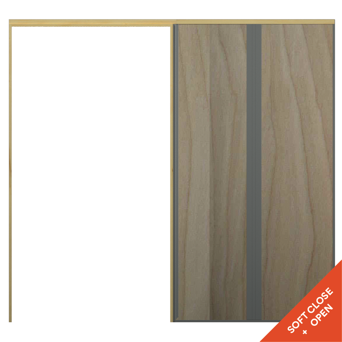 PLY Two Sides 1980 x 1001-1100 90mm Stud Single Flat Pine ULTRA Cavity