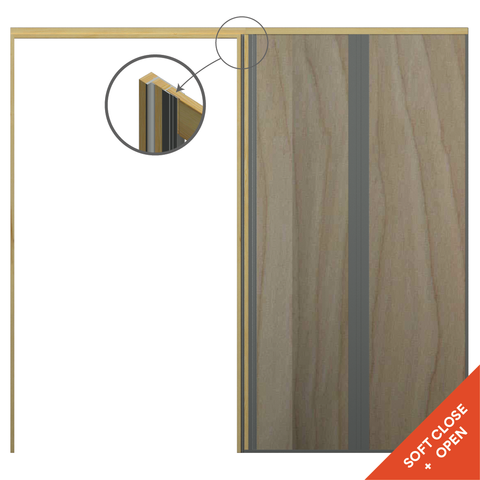 PLY Two Sides STABILINE 2200 x 1001-1100 140mm Single Flat Pine ULTRA Cavity