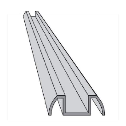 D321 - "U-Channel" Guide Track Per Metre