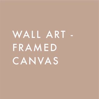 Wall Art - Framed Canvas