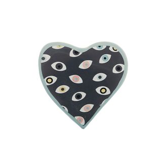 Cuore Cer Heart Wall Hanging 16x17cm#