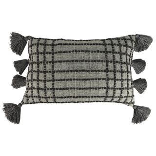 Alida Cushion 40x60cm Grey/Charcoal#
