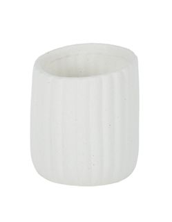 Maha Ceramic Cup 8x9.5cm White