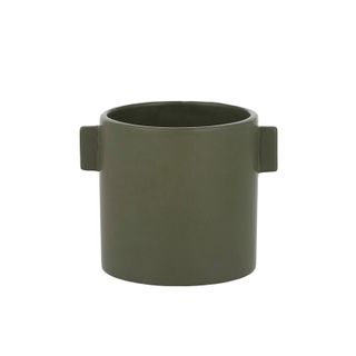 Cucina Ceramic Pot 16x13cm Khaki*#