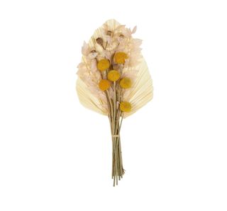 Palm Mini Bouquet 20cm Ivory Mustard