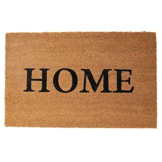 Home PVC Backed Coir Doormat 50x80cm
