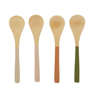 Bala S/4 Bamboo Spoons 3x12cm Olive