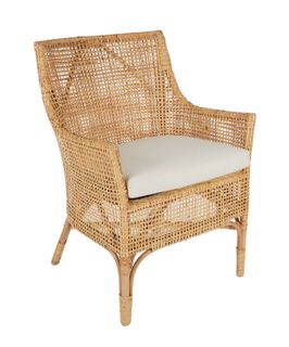 Rhea Rattan Chair w Cush 60x68x89cm#