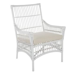 Kentucky Rattan Chair 59x60.5x96cm Wht#
