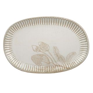 Wilde Ceramic Oval Platter 20x30cm White