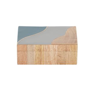 Torrent Wood/Resin Box 15.5x10x6cm Grey