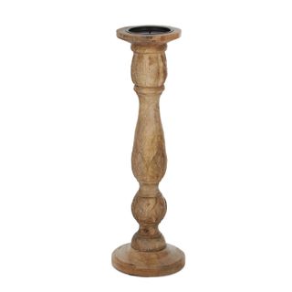 Naya Wood Candleholder 15x46cm Natural